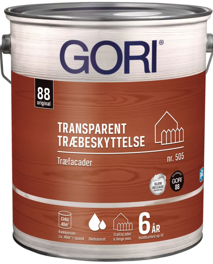 GORI 505 transparent træbeskyttelse pine 5 liter