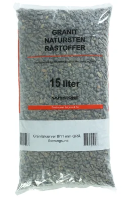 Granitskærver 8–11 mm grå stenungsund - Safestone