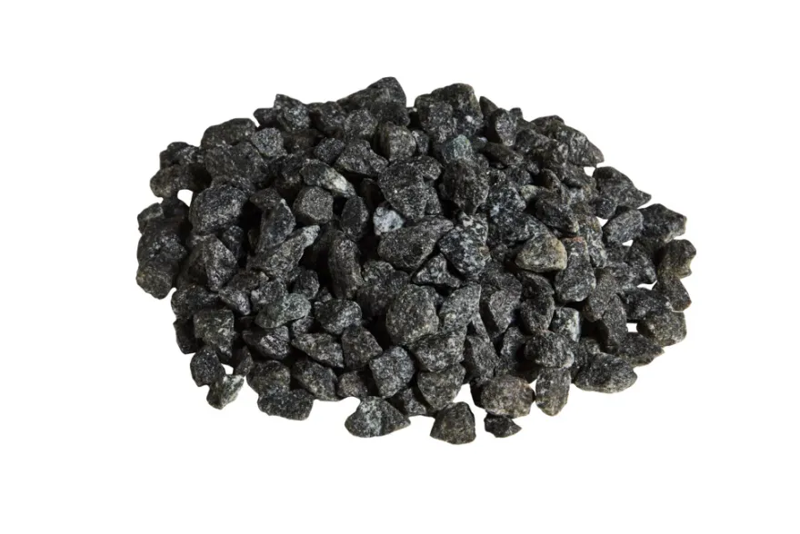 Granitskærver sort hyperit 11–16 mm - Safestone
