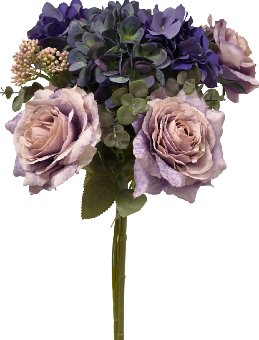 GREENIX kunstig blomsterbuket 4 varianter (assorteret)