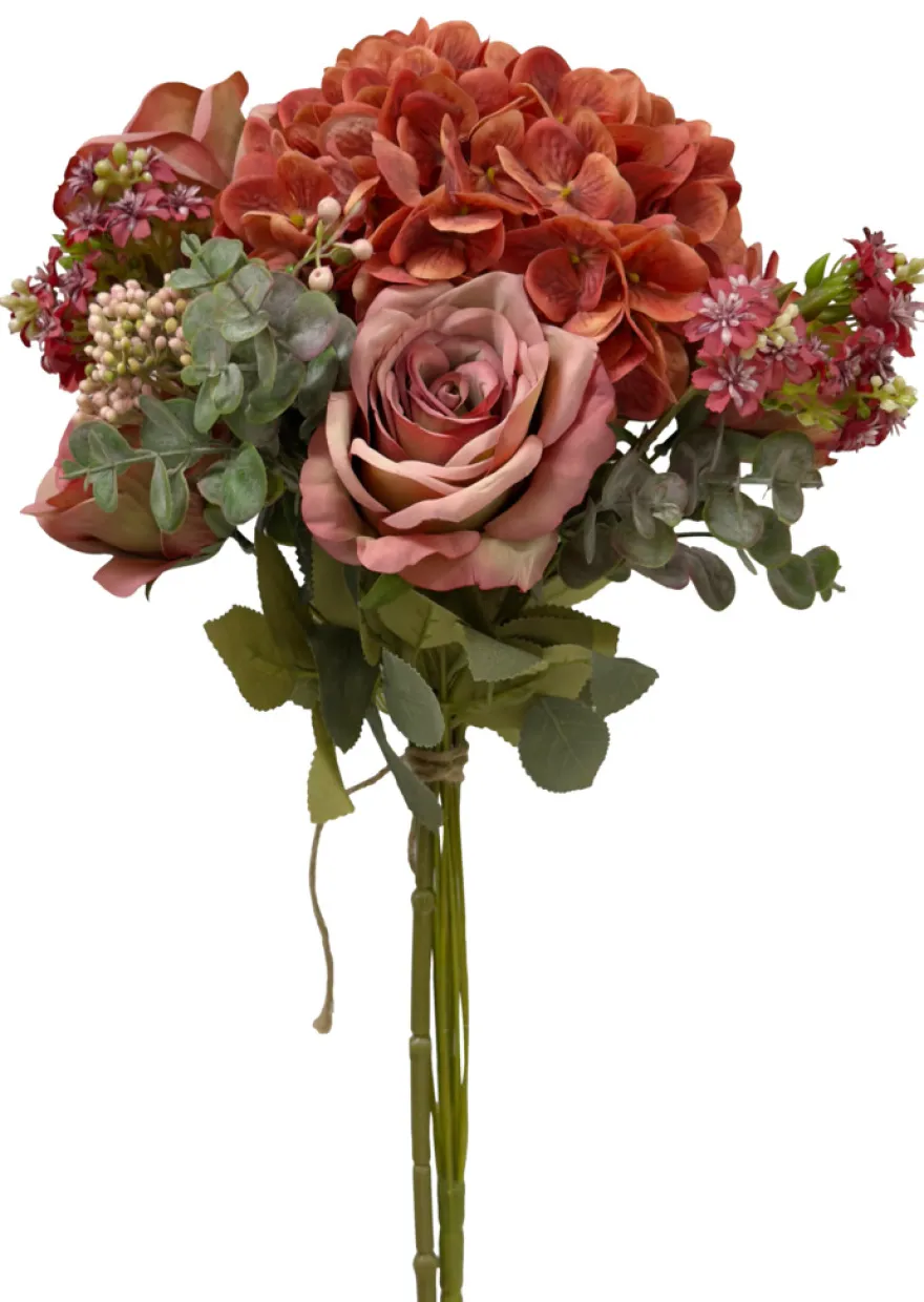 GREENIX kunstig blomsterbuket 4 varianter (assorteret)