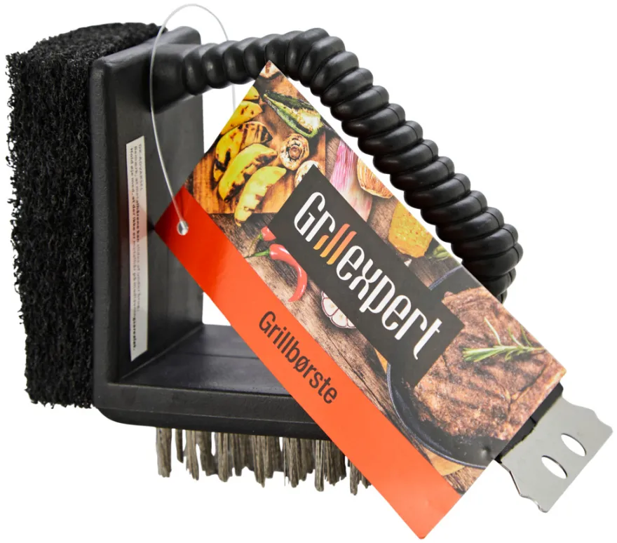 Grillbørste 3-i-1 - Grillexpert®