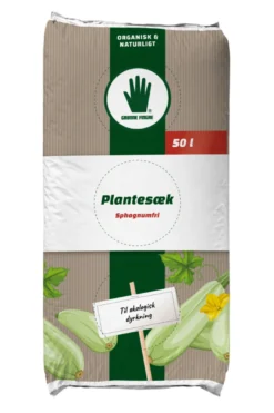 Grønne Fingre® plantesæk t/økodyrkning (sphagnumfri)