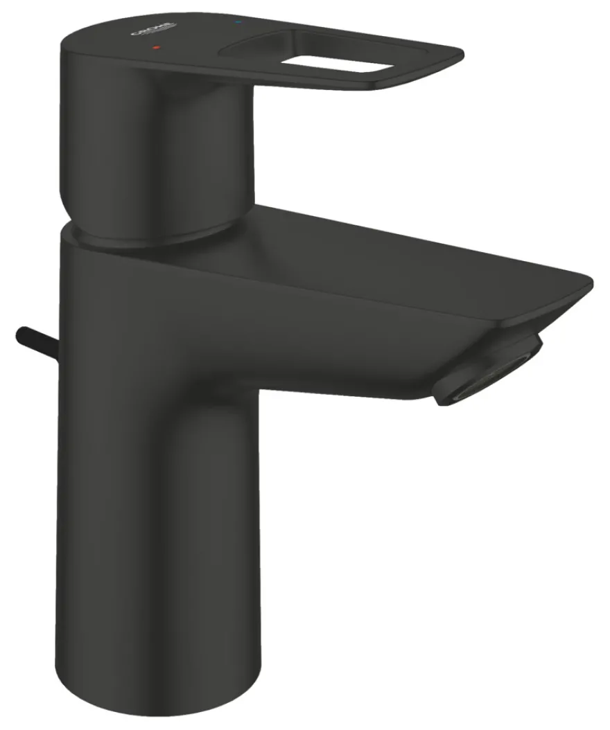 Grohe Start Loop S-size håndvaskarmatur mat sort