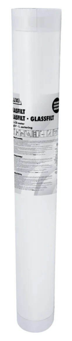 Grundet glasfilt 1 x 25 meter - LUXI®
