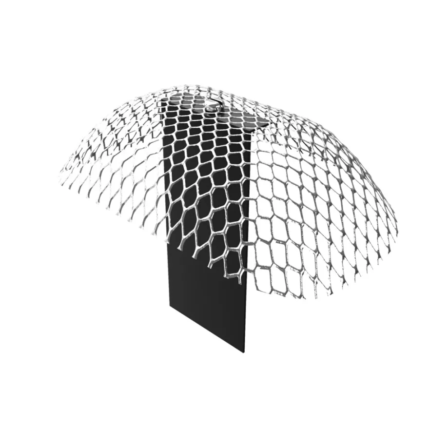 Grøvik bladfang aluminium til T125-tagrende