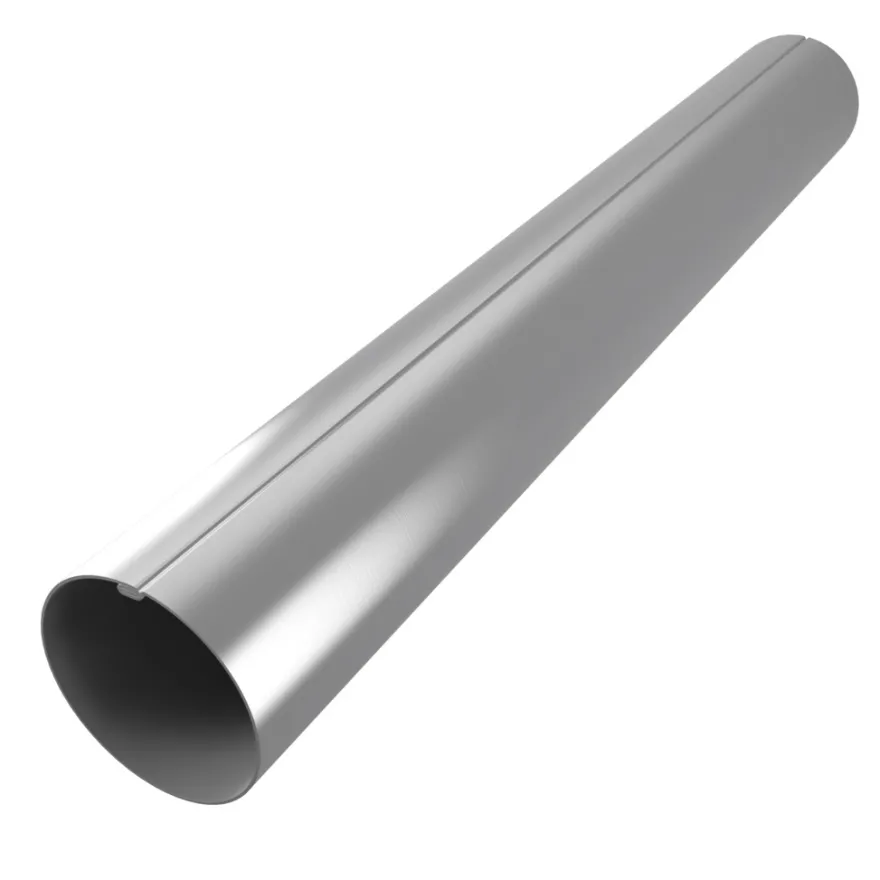 Grøvik N70 nedløbsrør 70 mm 3 meter aluminium