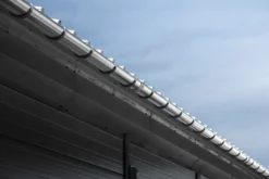 Grøvik tagrende T125 aluminium 4 meter