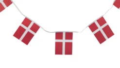 Guirlande m/20 stk. papirflag