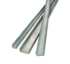 Gulv- og loftskinne med foam, U-profil 95 mm