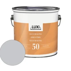 Gulvmaling alkyd pastelgrå 2,25 liter - LUXI®