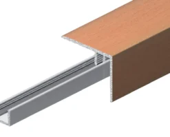 Gulvprofil alu folieret 2 x 30 x 900 mm