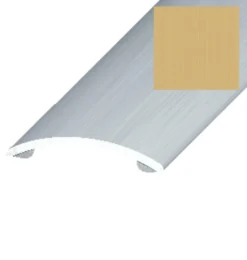 Gulvprofil mat guld selvklæbende 3,2 x 30 x 900 mm