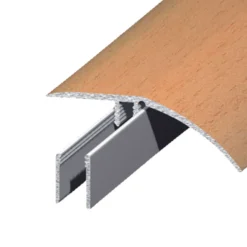 Gulvprofil top alu glat folie 2 x 52 x 900 mm
