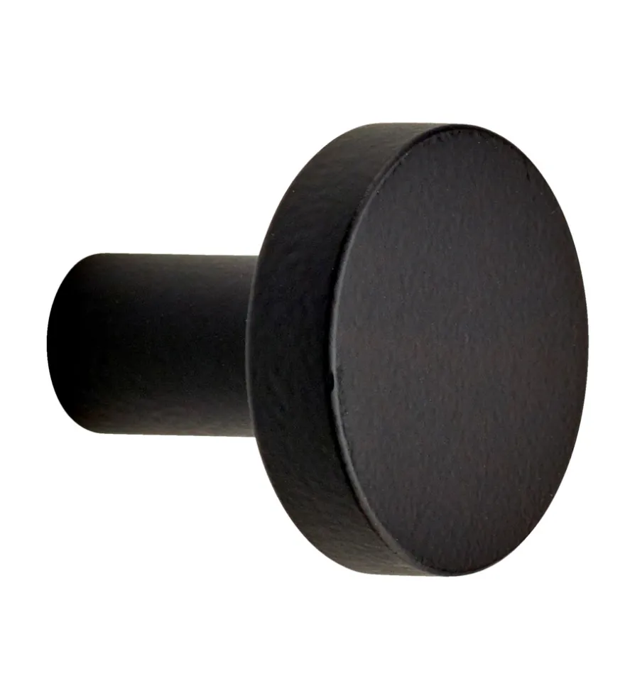 Habo Alvin møbelknop sort Ø25 mm