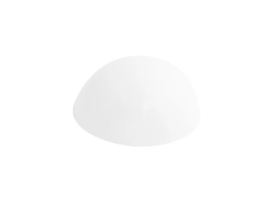 Habo dørstopper hvid plast 9,5 x Ø40 mm 2 stk.