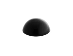 Habo dørstopper sort plast 25 x Ø55 mm