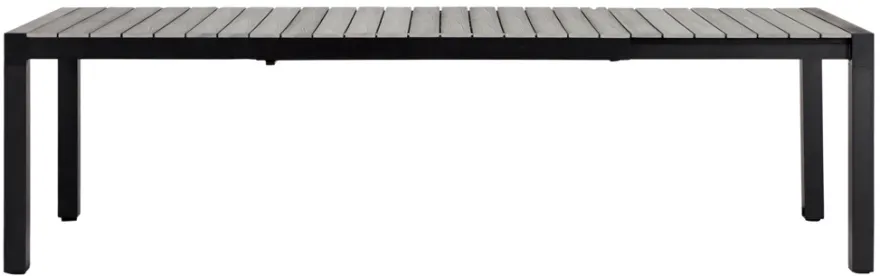 Havebord 205/275 x 100 cm alu/nonwood - Outfit