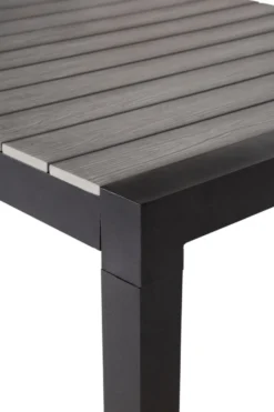 Havebord 205/275 x 100 cm alu/nonwood - Outfit