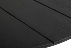 Havebord Madrid sort Ø110 cm - Sunlife®