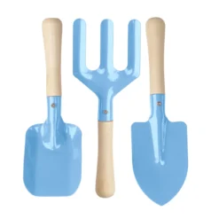 Haveredskaber til børn 3-pk. blå - Garden®