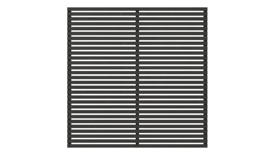 Hegn sort grundmalet 180 x 180 cm