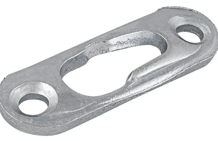 Hægtebeslag 43 x 13 mm 4 stk.