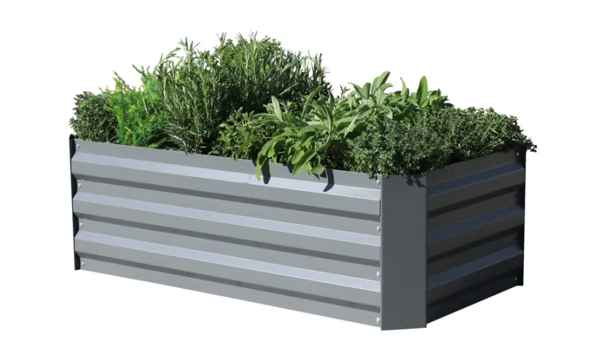 Højbed Easy S galvaniseret 95 x 52 cm