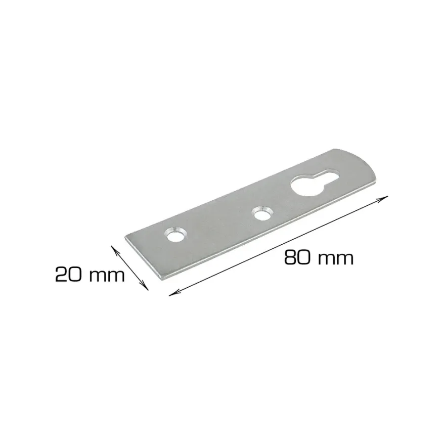 Hængeblik 80 x 20 mm 4 stk.