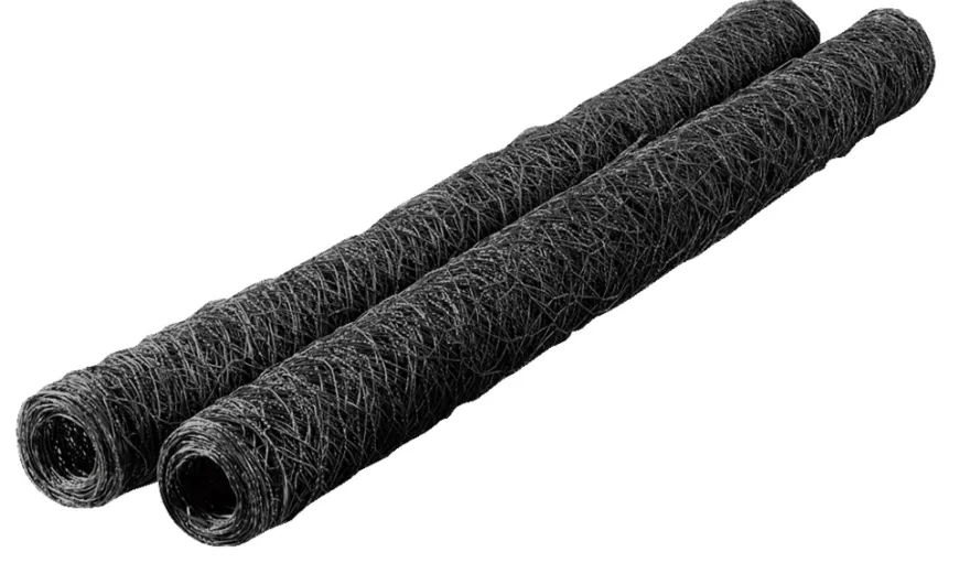 Hønsevæv sort 60 cm x 10 meter - Garden®