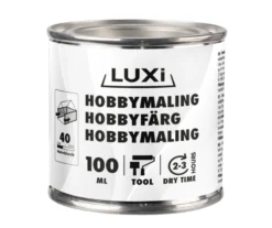 Hobbymaling grøn 100 ml - LUXI®