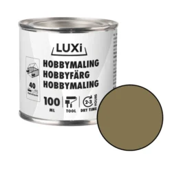 Hobbymaling guld 100 ml - LUXI®