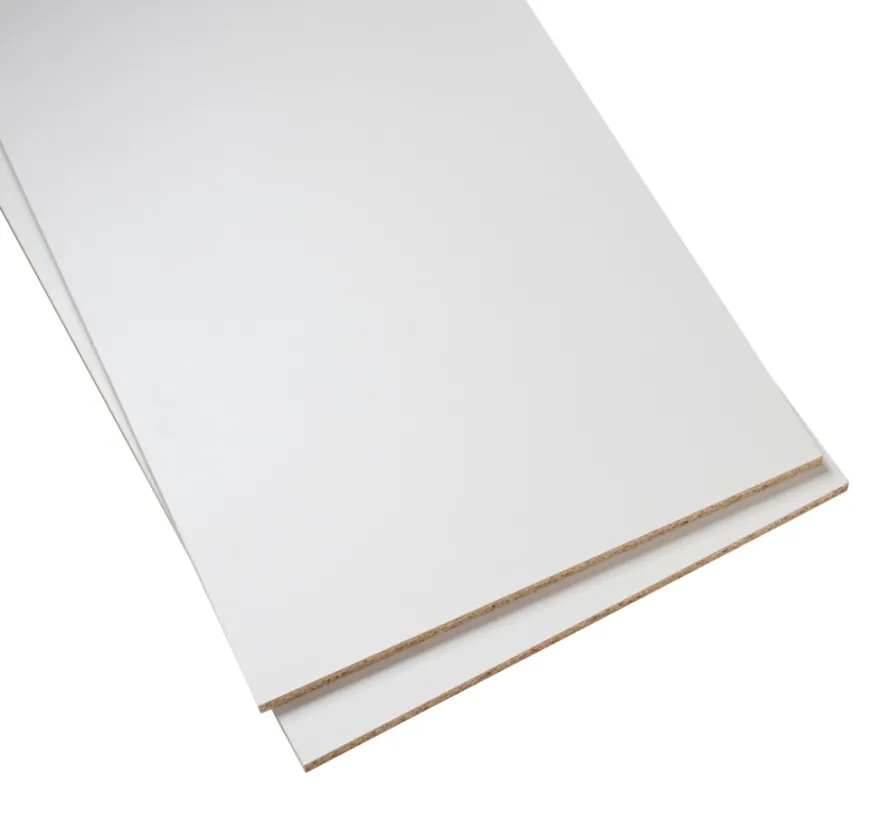 Hobbyplade hvid 18 mm x 60 cm x 250 cm