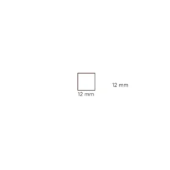 Hobbytræ fyr - 12 x 12 x 3000 mm