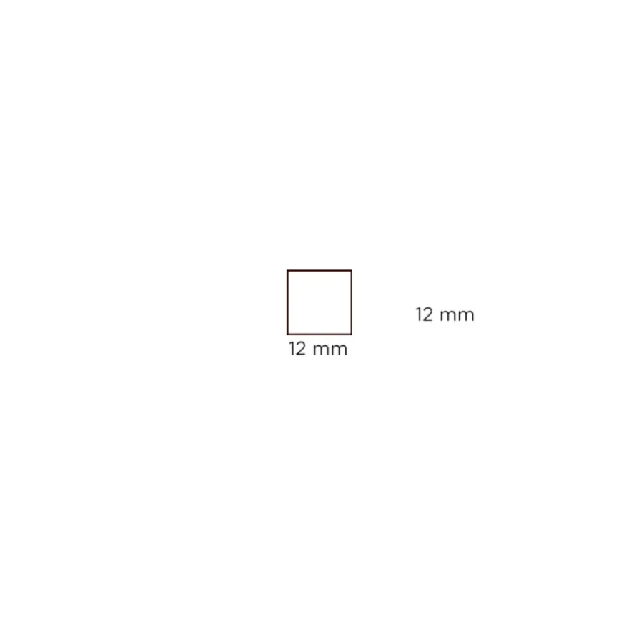 Hobbytræ fyr - 12 x 12 x 3000 mm