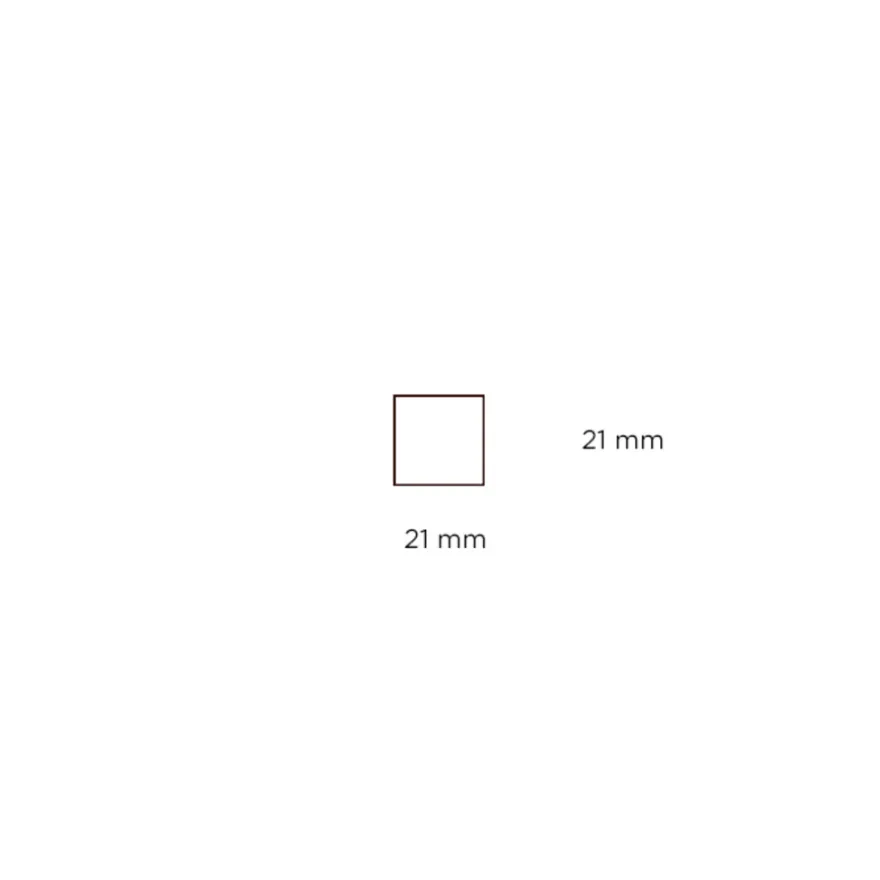 Hobbytræ fyr - 21 x 21 x 3000 mm