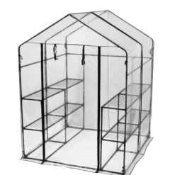 HORTUS drivhus m/plastovertræk 195 x 143 x 143 cm