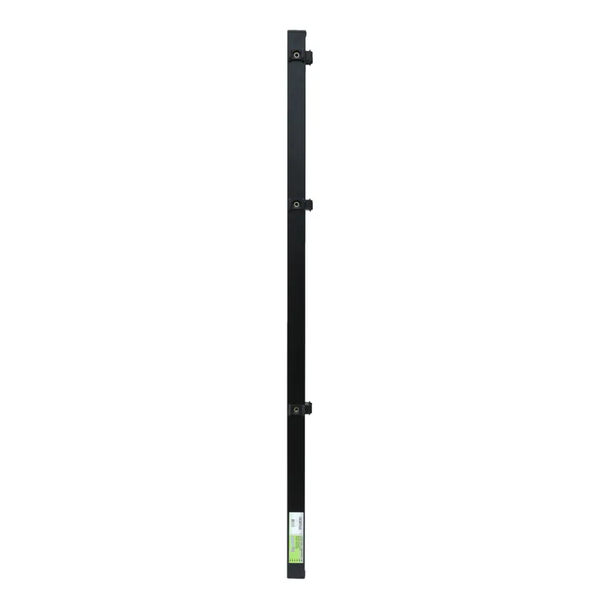 HORTUS hjørnestolpe t/panelhegn sort 5 x 5 x 150 cm