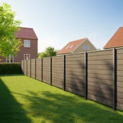 HORTUS komposithegn startsæt antracitgrå H177 x B168 cm