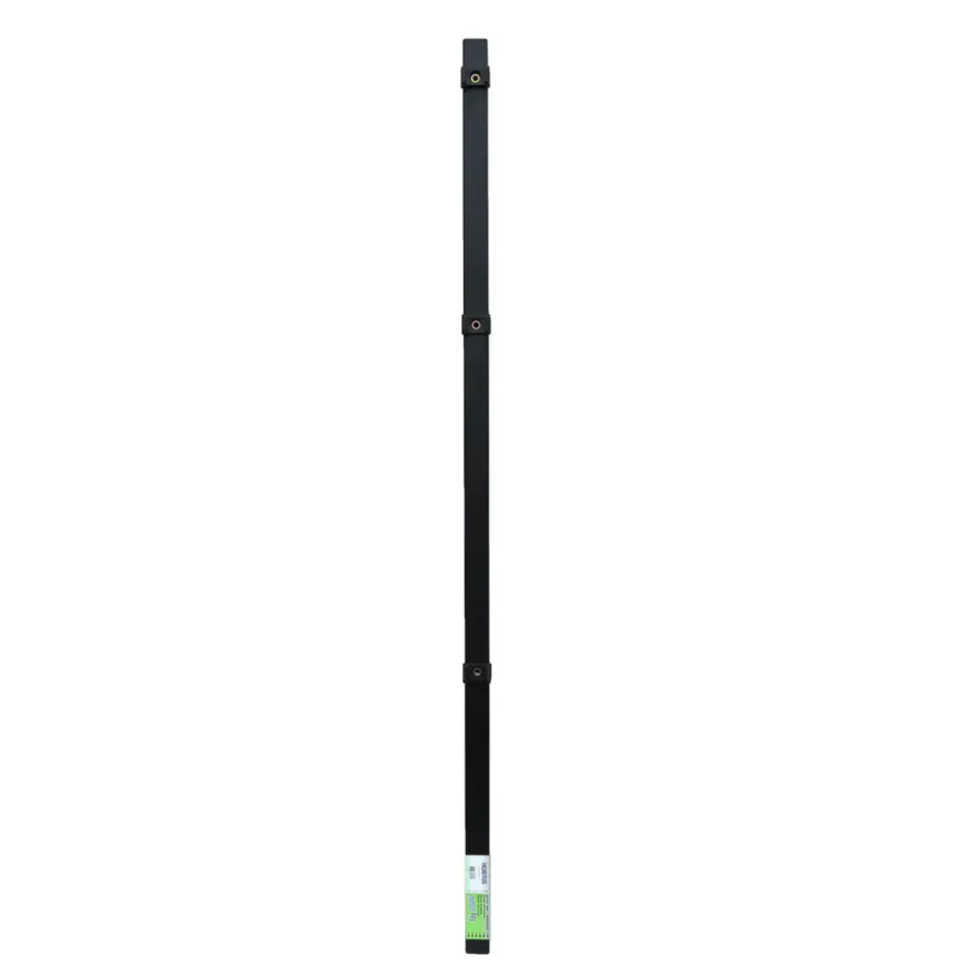 HORTUS stolpe t/panelhegn sort 4 x 4 x 150 cm