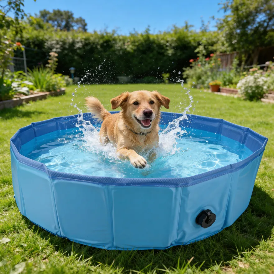 Hundepool Ø80 x 20 cm 60 liter - PetZone