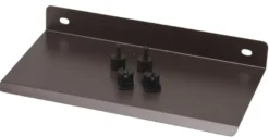 Hylde til akustikpanel 19,4 x 11 cm bruneret stål
