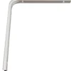 Hyldeknægt U-profil 250 x 300 mm hvid