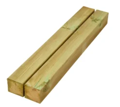 Imprægneret stolpe høvlet 90 x 90 x 2700 mm
