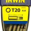 Irwin bits torx T20 - 10 stk.