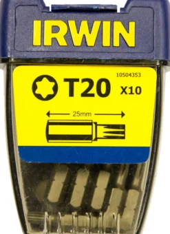 Irwin bits torx T20 - 10 stk.