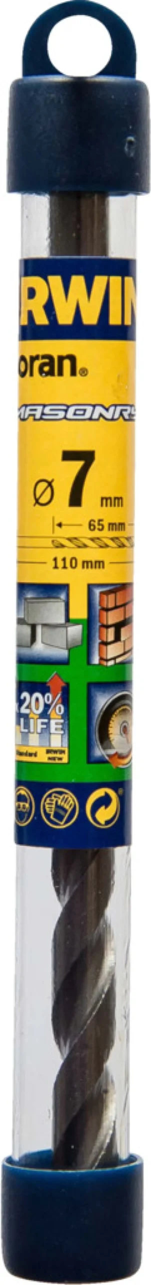 Irwin Masonry installationsbor Ø7 x 100 mm