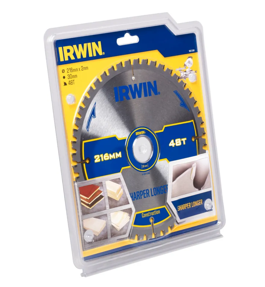 Irwin rundsavsklinge Ø216 x 30 mm - 48T