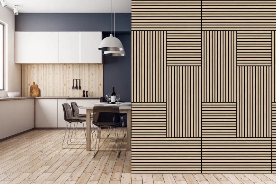 Jangal Modular Wall akustikpanel 104 x 52 cm - Fanal Oak