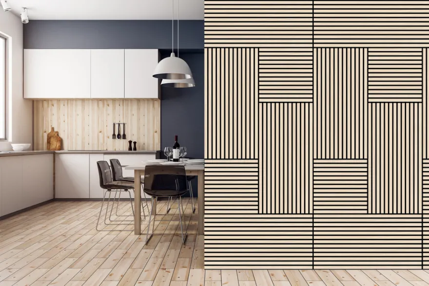 Jangal Modular Wall akustikpanel 52 x 52 cm - Letea Oak